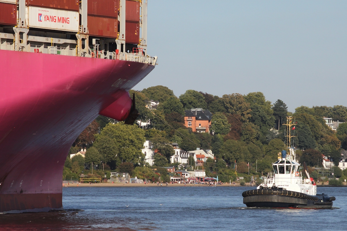 Schlepper VB PERFECT (IMO 9684756); Eigner/Betreiber: Boluda/L&R; Datum: 19.09.2025; Aufnahmeort: Elbe/Hafen Hamburg, Deutschland.
