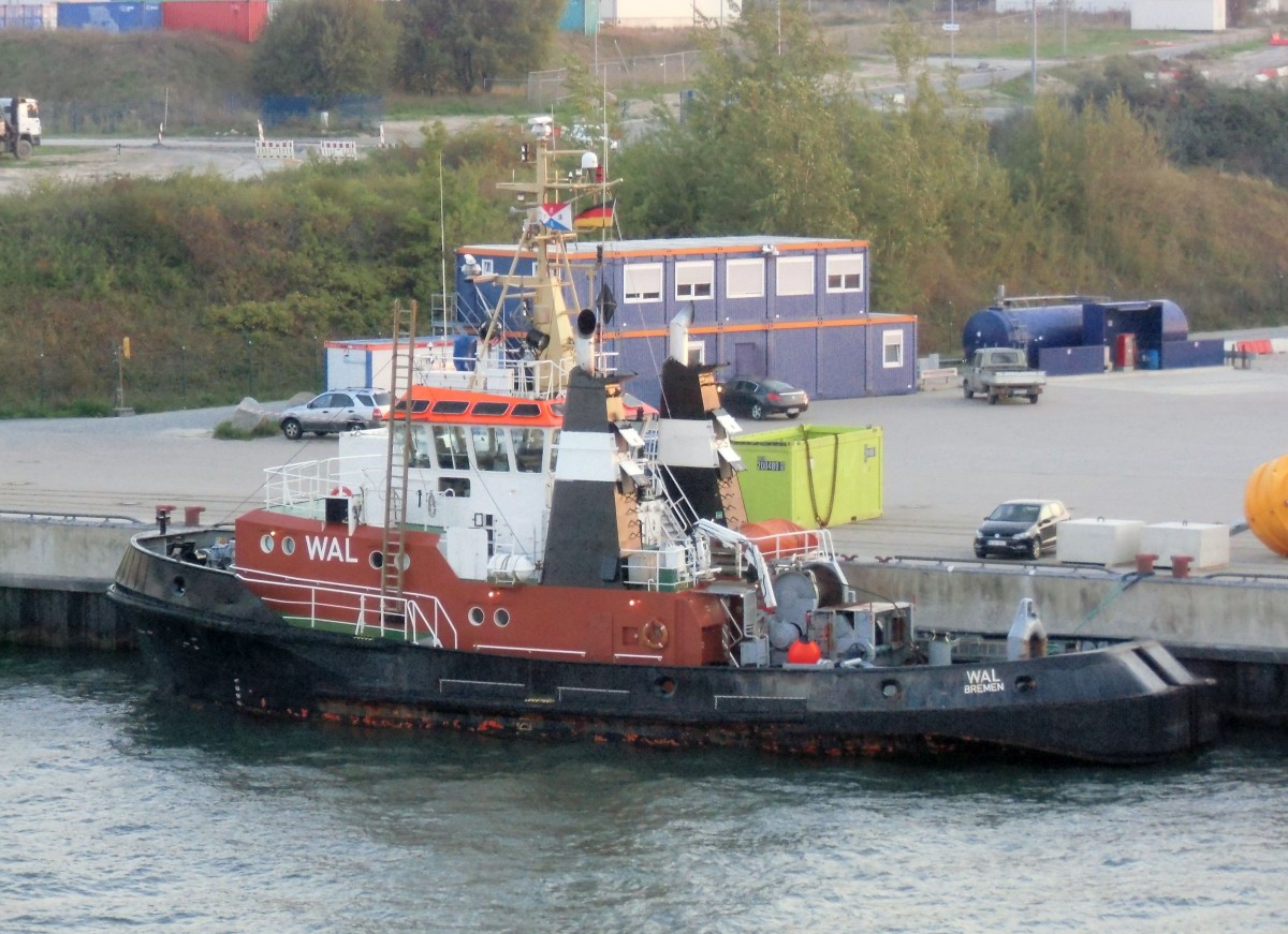 Schlepper WAL am 18.09.14 in Sassnitz Fährhafen