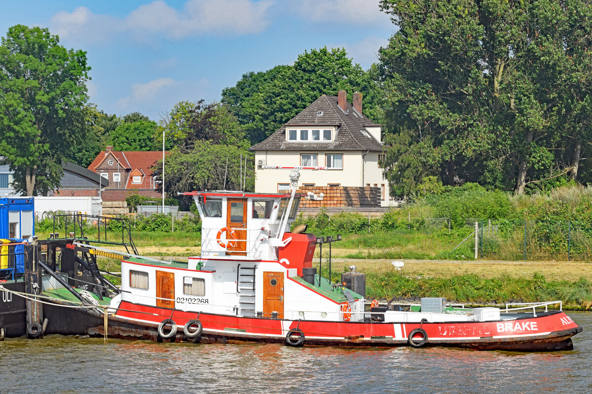 Schubschlepper ALPHA (ENI 02102268) am 24.07.2021 im NOK (Nord-Ostsee-Kanal)