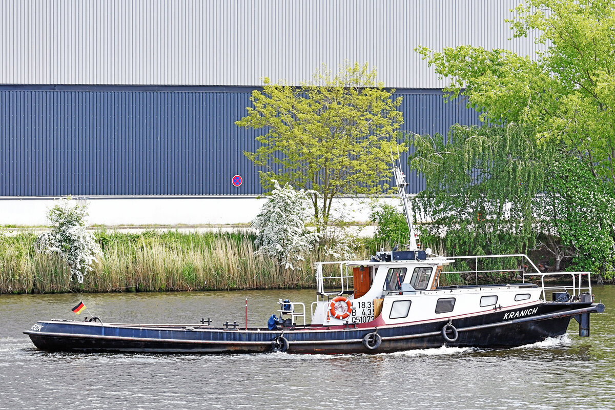 Schubschlepper KRANICH am 22.05.2023 in Lübeck