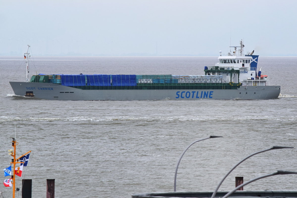 SCOT CARRIER , General Cargo , IMO 9841782 , Baujahr 2018 , 90 x 15 m , Cuxhaven , 18.03.2020