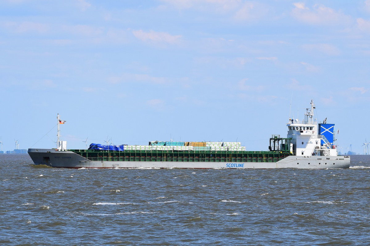 Scot Leader , General Cargo , IMO 9404235 , Baujahr 2007 , 89.96 × 15.28m , Cuxhaven , 15.05.2019