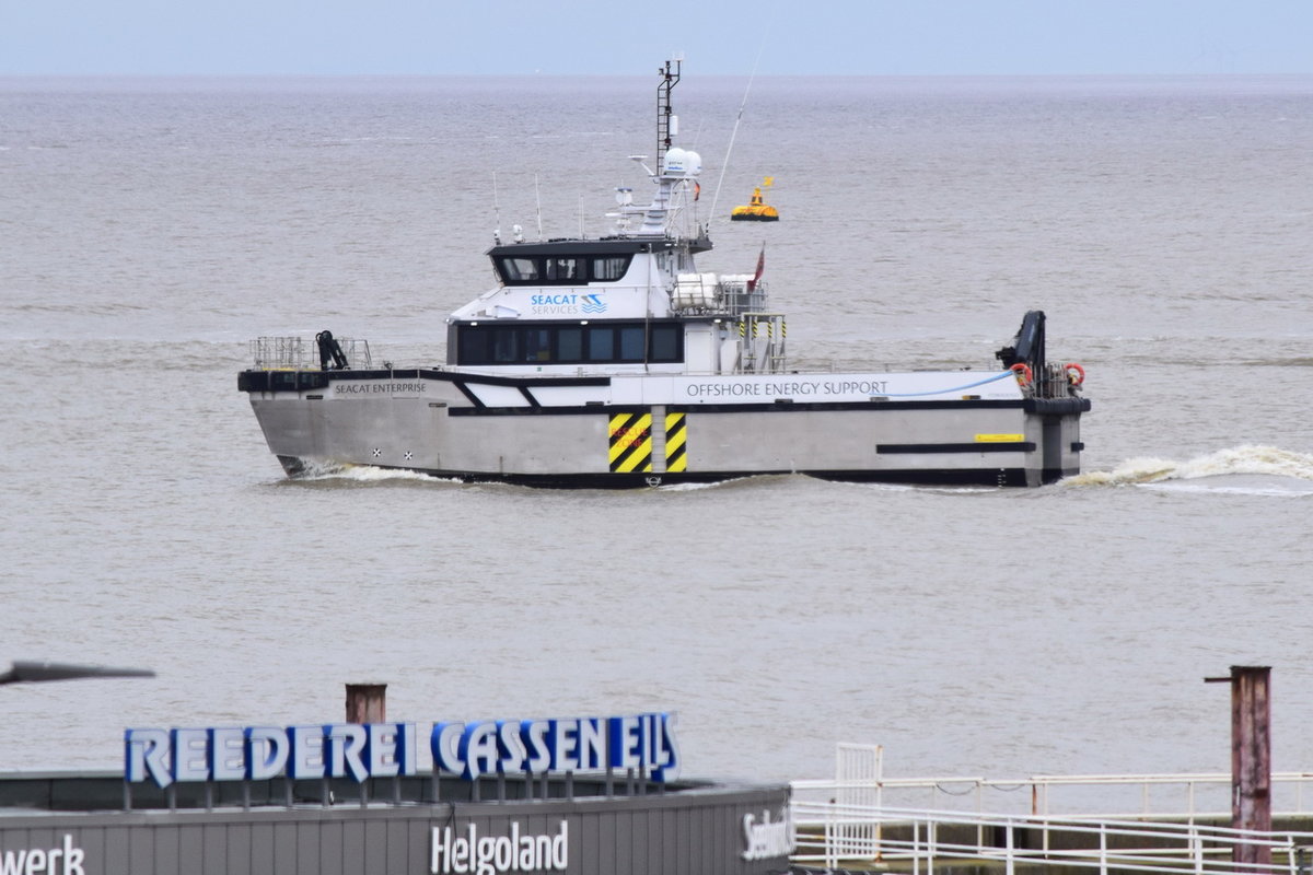 SEACAT ENTERPRISE , Wing In Grnd , MMSI 232006483 , 27 x 10 m , Cuxhaven , 16.03.2020