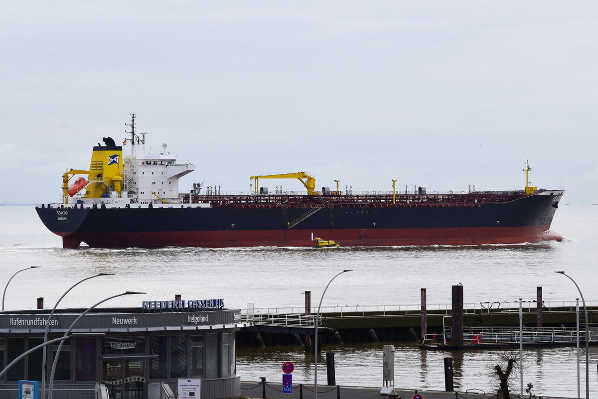 SEACOD , Tanker , IMO 9352315 , Baujahr 2006 , 188.18 x 32.23 m , Cuxhaven , 19.03.2020