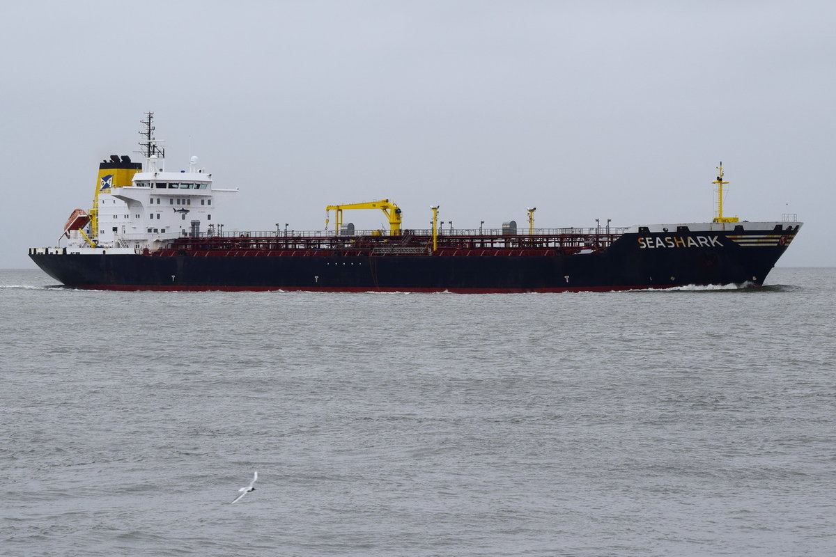 SEASHARK , Tanker , IMO 9298193 , Baujahr 2004 , 177.78 × 28.1m , 05.04.2018 Alte Liebe Cuxhaven