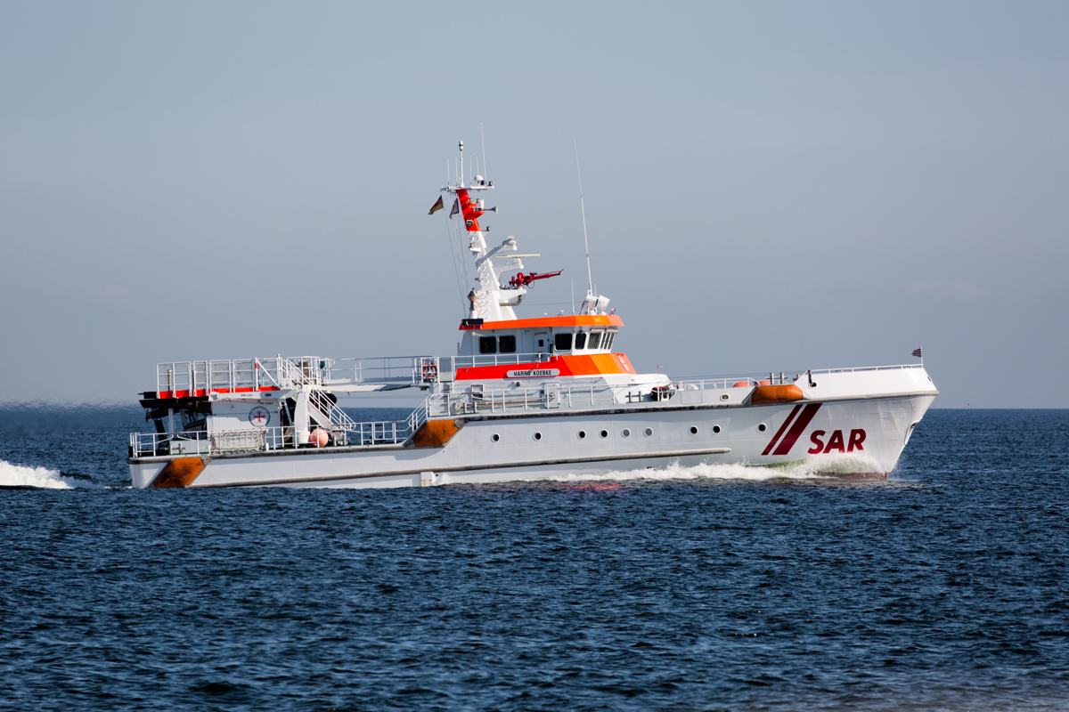 Seenotrettungskreuzer HARRO KOEBKE vor Sassnitz. - 23.05.2018