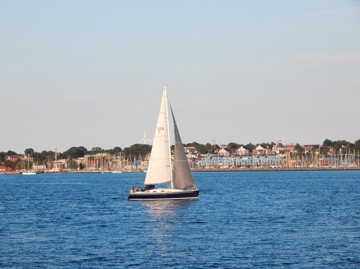 Segler vor Laboe am 27.8.16