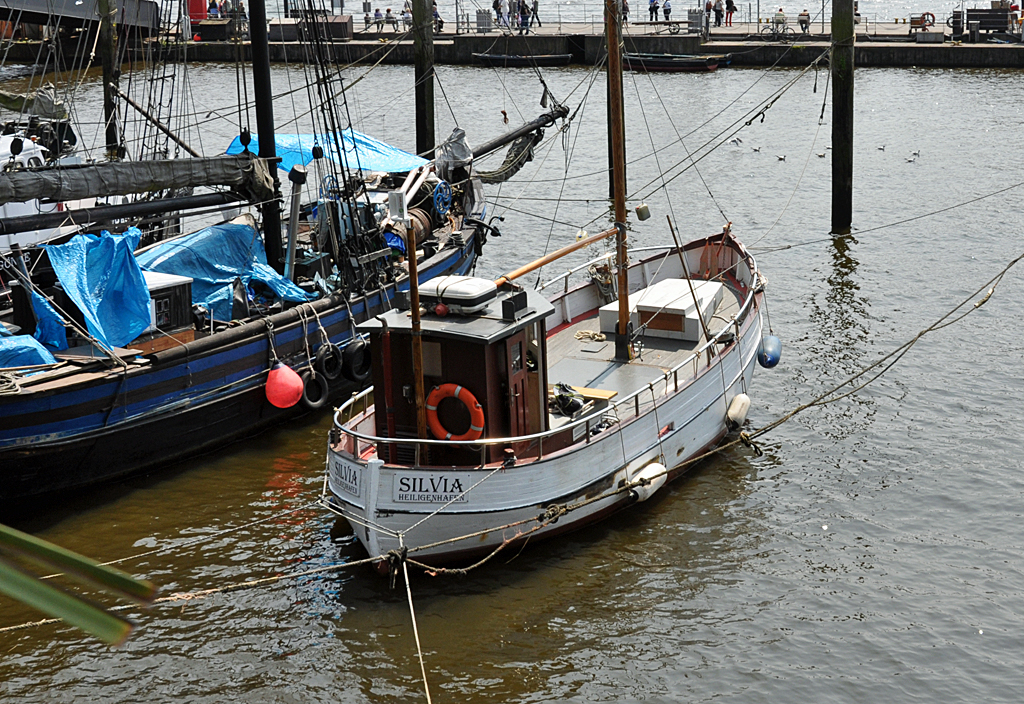  Silvia  aus Heiligenhafen im Museumshafen velgnne - 13.07.2013