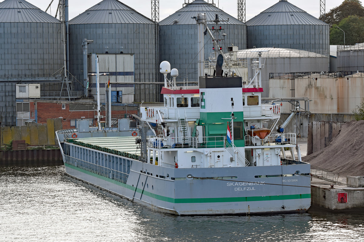 SKAGENBANK (IMO 9313864) am 29.9.2018 in Lübeck