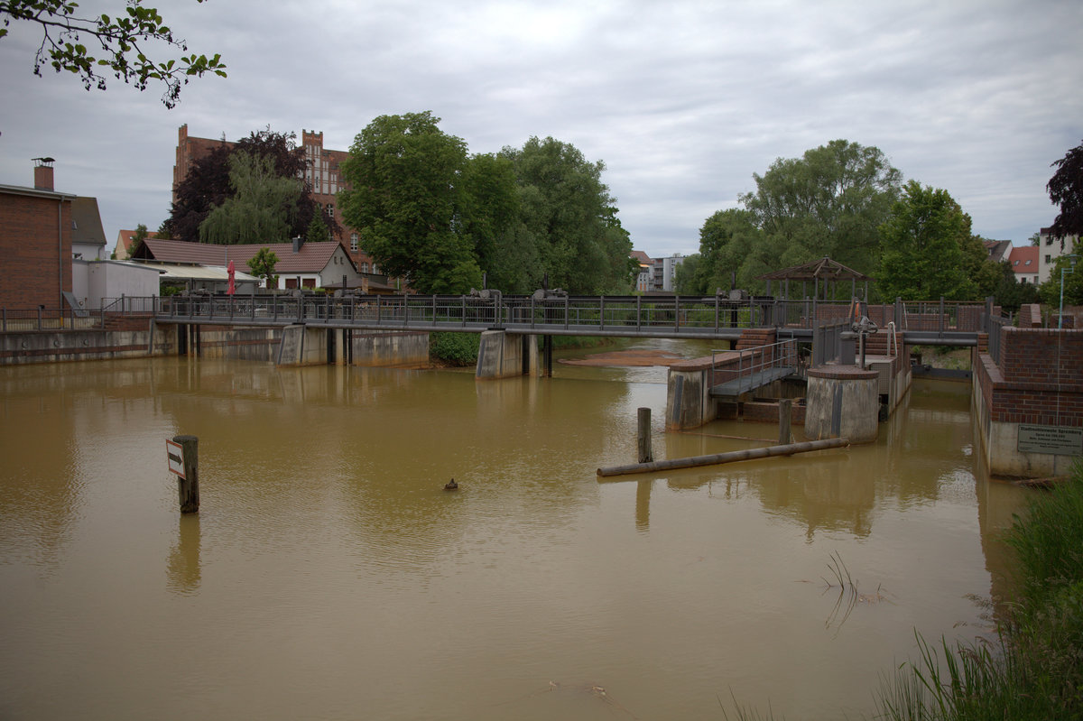 Spreewehr Spremberg. 31.05.2020 12:52 Uhr.