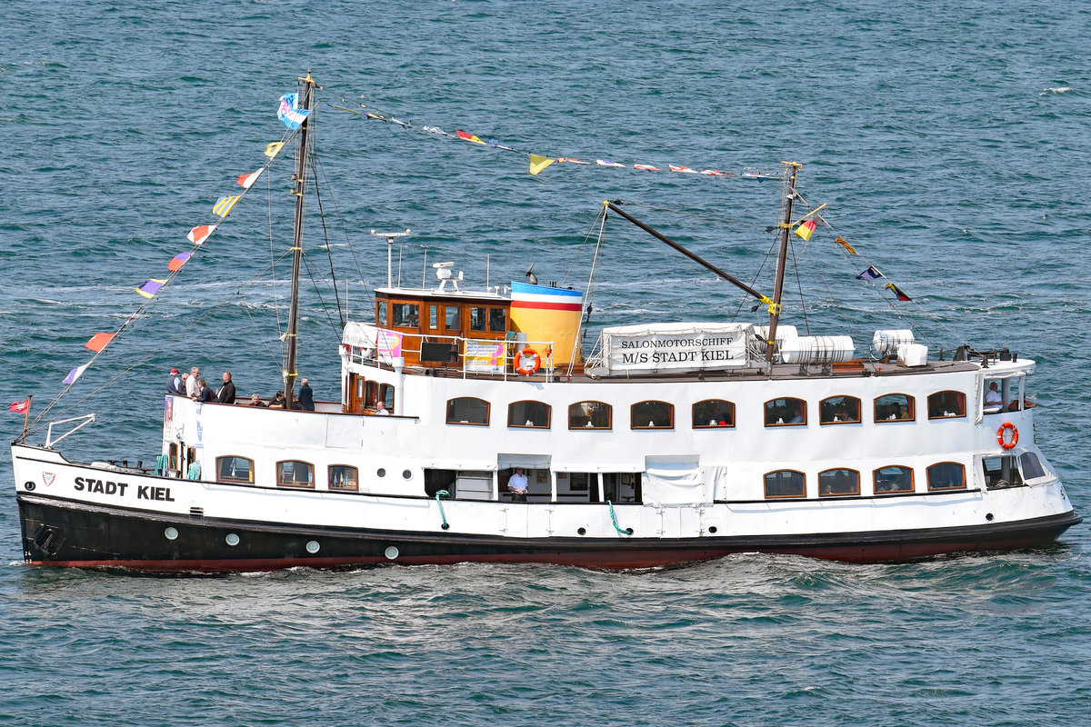 STADT KIEL (IMO 5337771) am 23.6.2019 in der ieler Förde