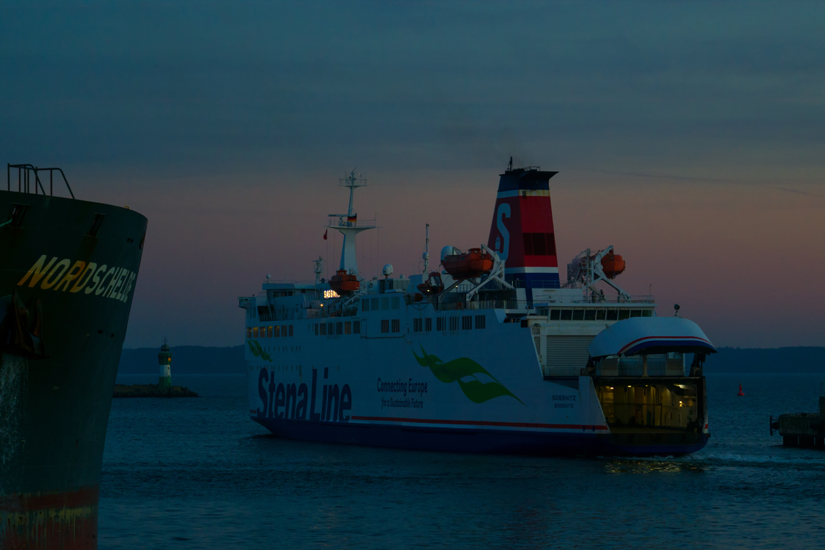 STENA LINE Fähre SASSNITZ seit Anfang Februar wieder im Einsatz zwischen Sassnitz und Trelleborg. - 16.02.2019