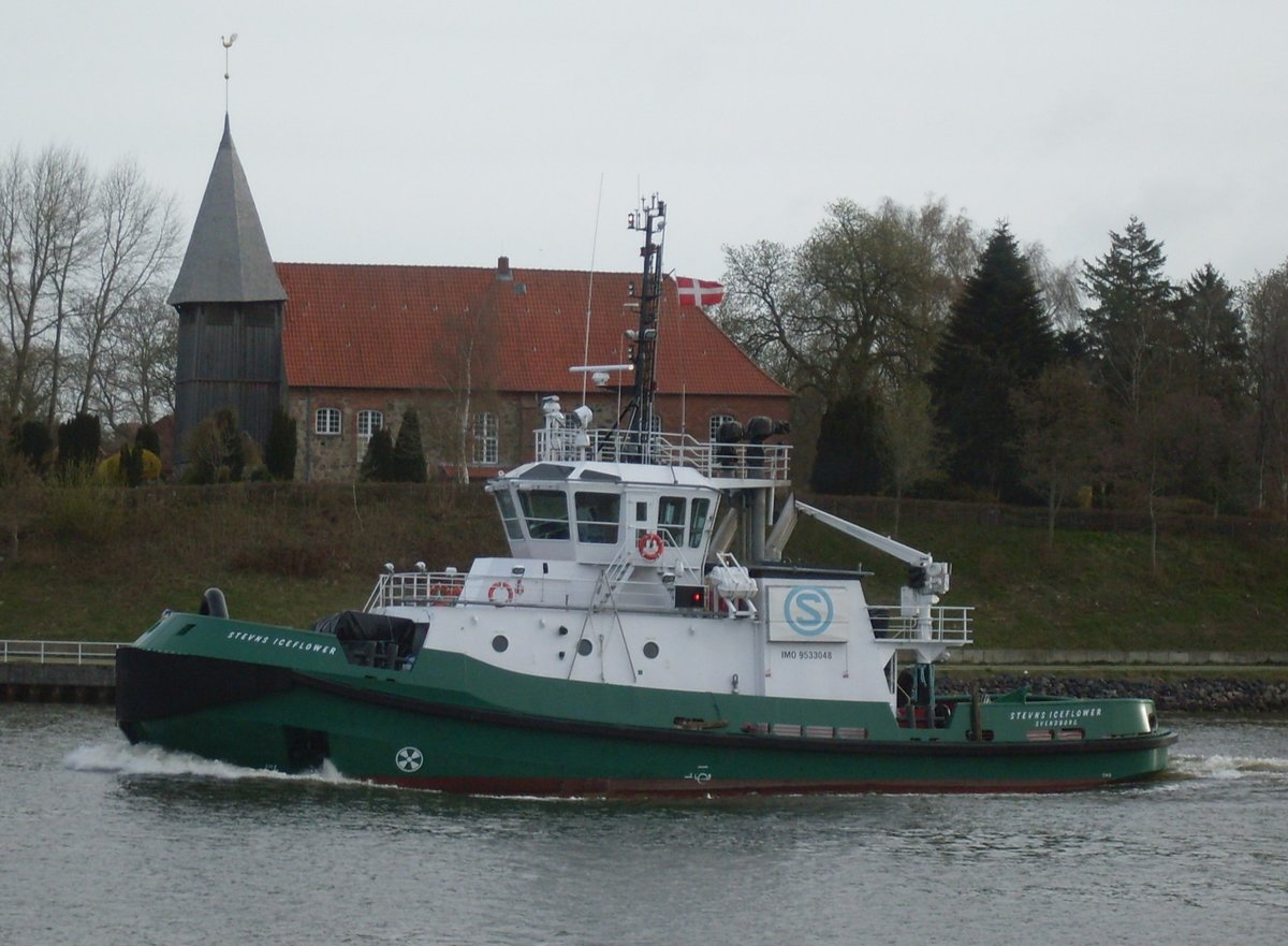 STEVNS ICEFLOWER - IMO= 9533048 -  Bj. 2009 -am 15.04.2010 in Sehestedt