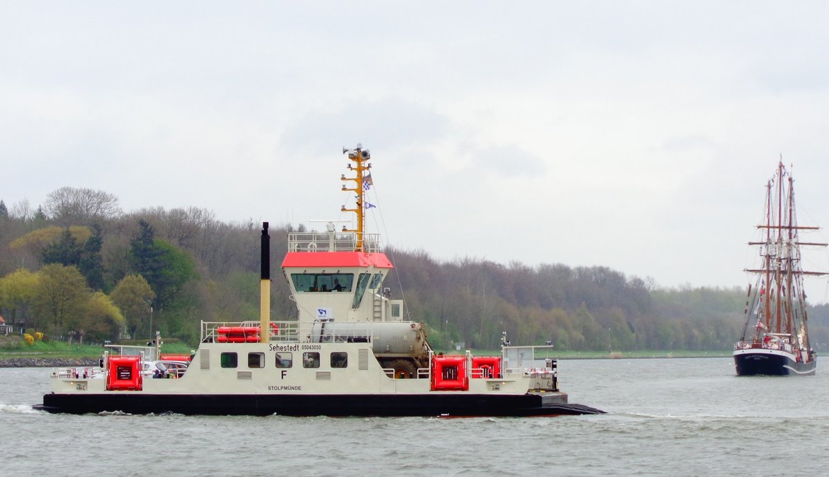 STOLPMUENDE - RC= DBKG - 1960 auf der Saatsee - Werft in Rendsburg gebaut - am21.04.2017
in Sehestedt -NOK.