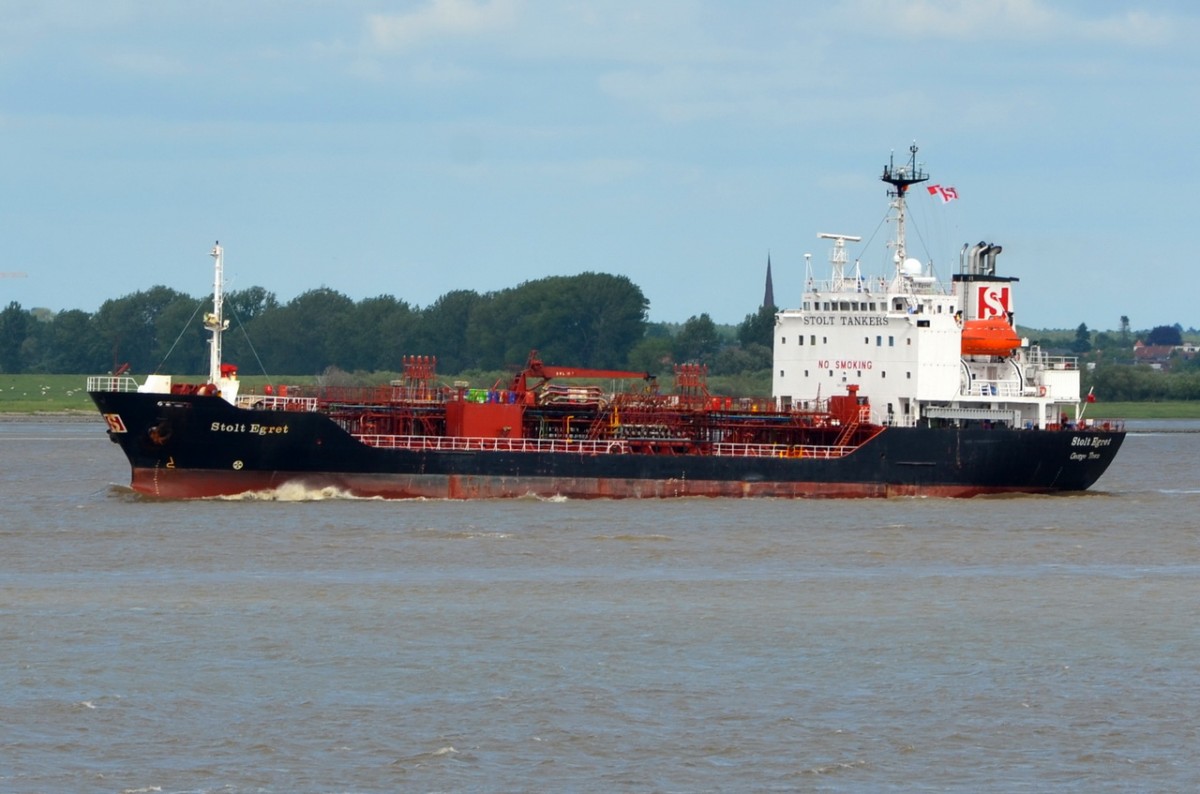 STOLT EGRET , Tanker , IMO 9004308 , Baujahr 1992 , 100 x 17 m ,Lühe 20.06.2015