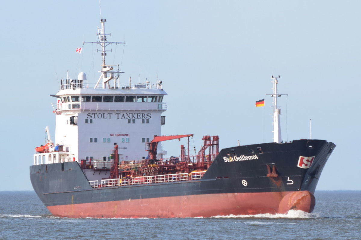 STOLT GUILLEMOT , Tanker , IMO  8920581 , Baujahr 1993 , 96.35 × 15.33m , Cuxhaven 06.04.2018