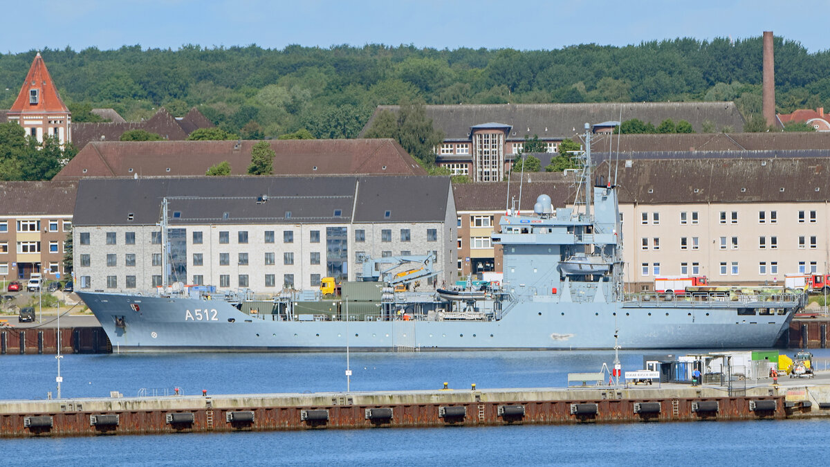 Tender A 512 MOSEL am 15.06.2022 in Kiel