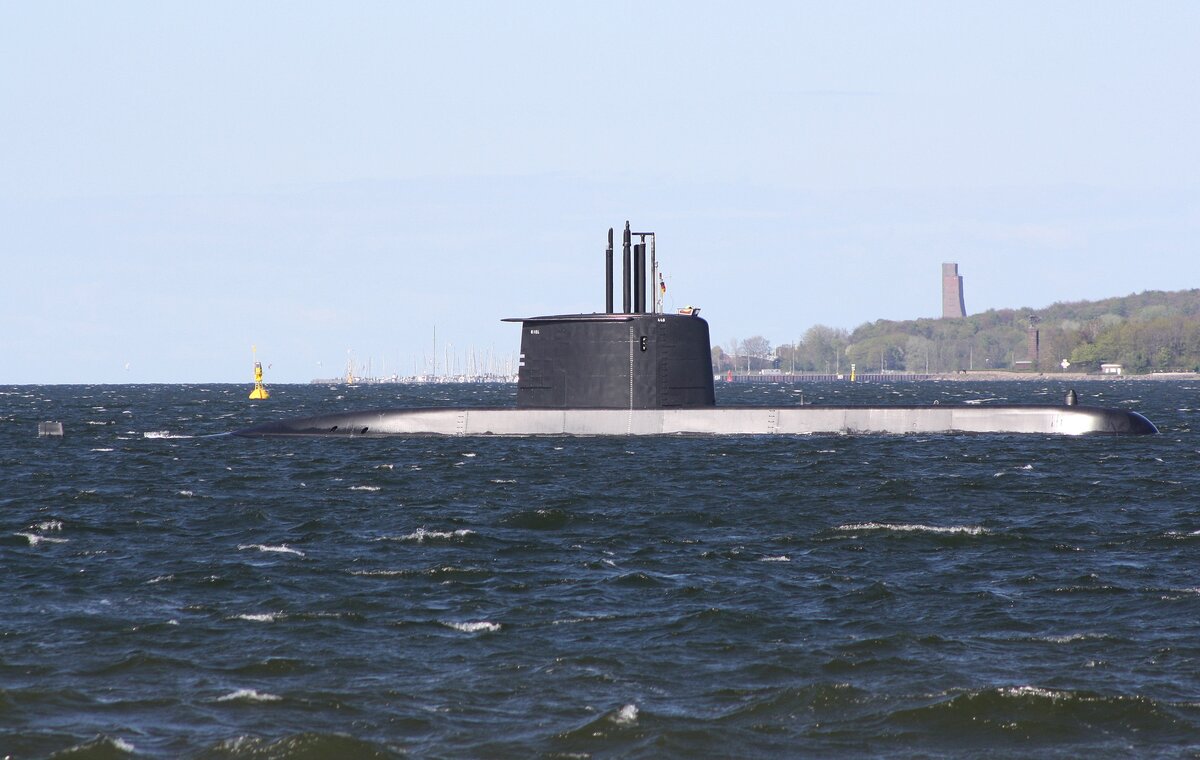 Testfahrt U-Boot S 42 Baunummer 448 in der Kieler Förde | (damals noch Heimathafen) KIEL | Mai 2017