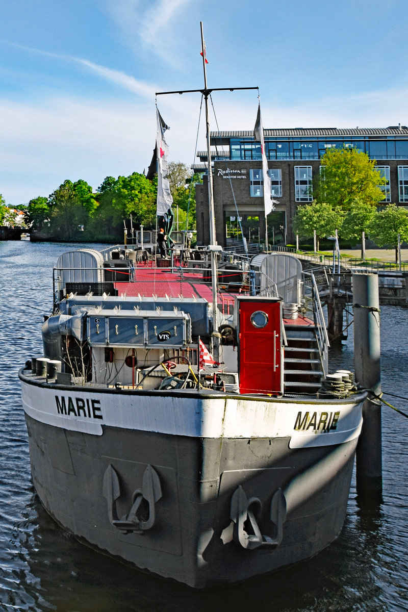 Theaterschiff MARIE am 11.5.2019 in Lübeck