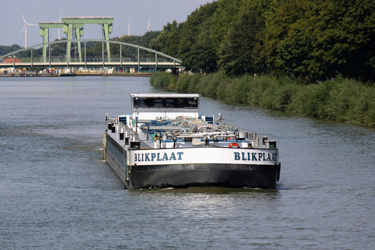 TMS BLIKPLAAT (ENI:02332821) L.86m B.9,50m T 1733 am 16.08.2020 auf dem WDK in Datteln zu Berg.