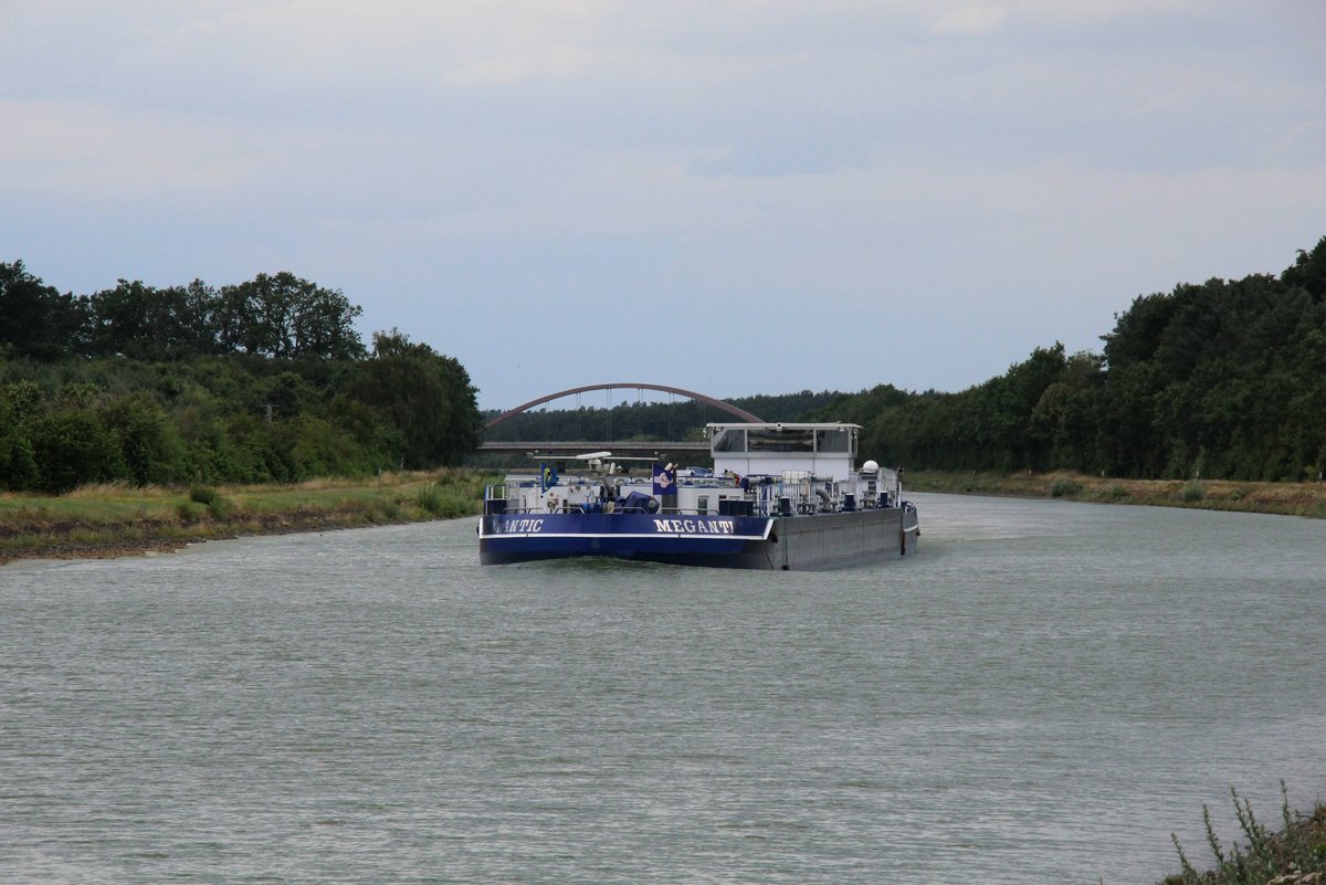TMS Megantic (04811380 , 84,8 x 9,5m) am 20.07.2019 im Elbe-Seitenkanal bei Altenmedingen auf Bergfahrt.