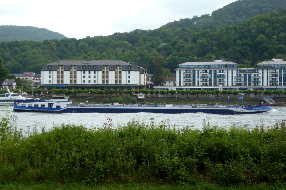 TMS MERCURY (ENI 02324334) auf dem Rhein bei Königswinter am 22.06.2020.