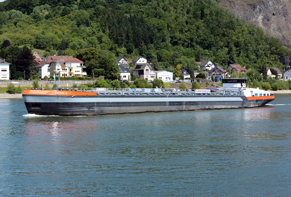TMS  Synthese-12  auf dem Rhein bei Remagen - 05.08.2015