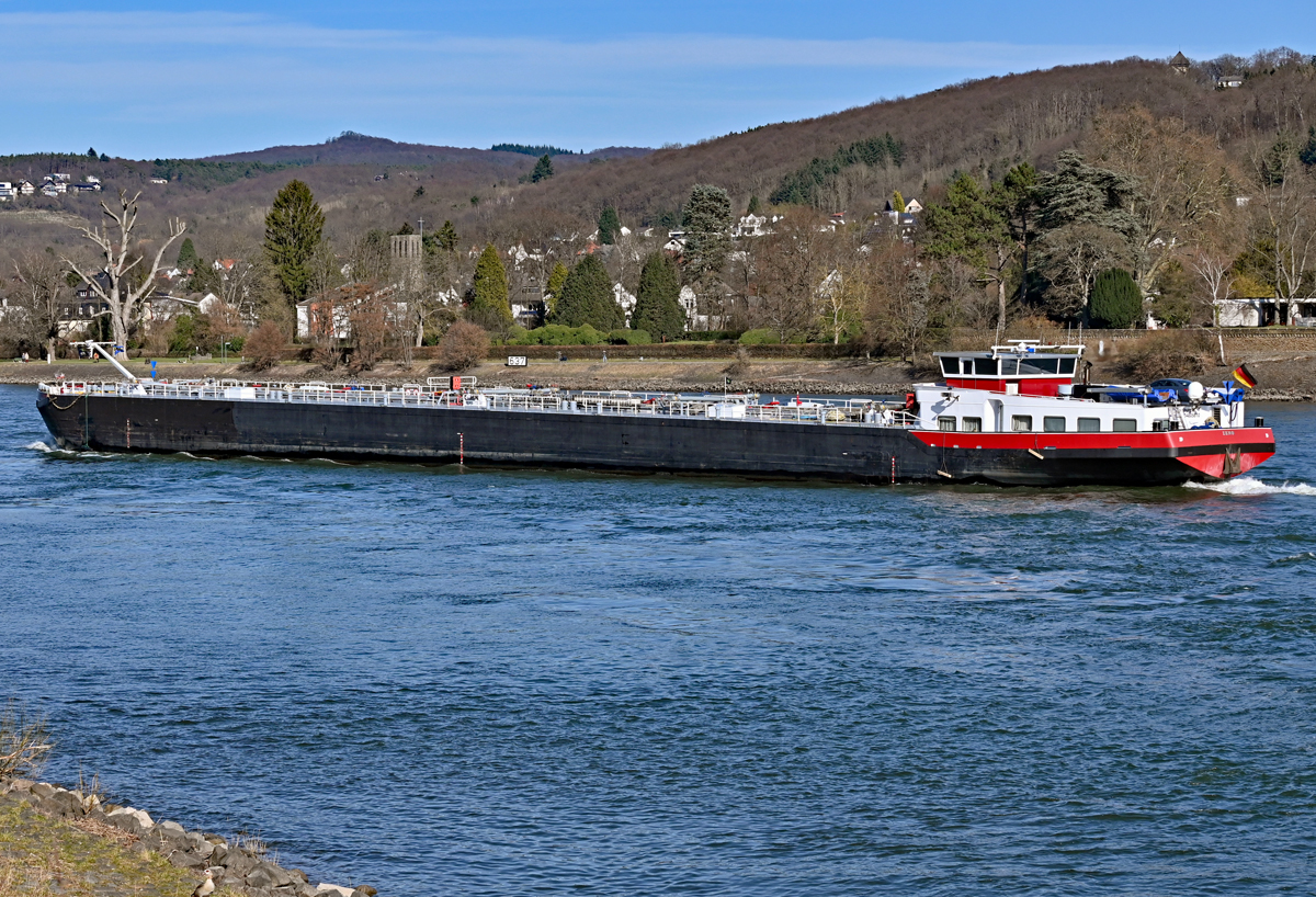 TMS ZENO auf dem Rhein bei Unkel - 06.03.2021