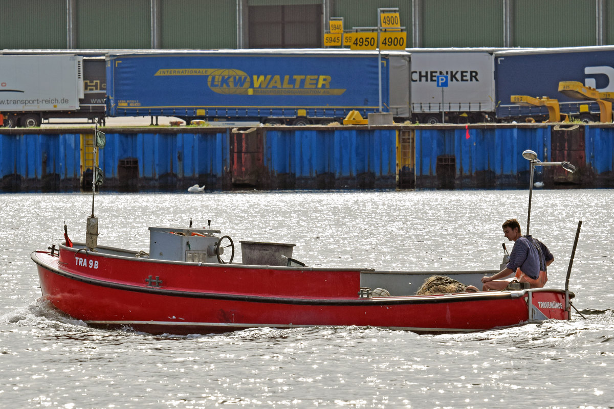 TRA 9B am 16.08.2019 in Lübeck-Travemünde