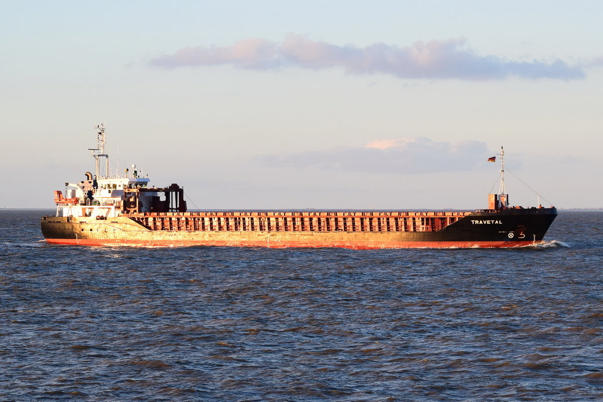 TRAVETAL , General Cargo , IMO 9471991 , Baujahr 2008 , 89.97 x 15.4 m , 20.03.2020 , Cuxhaven