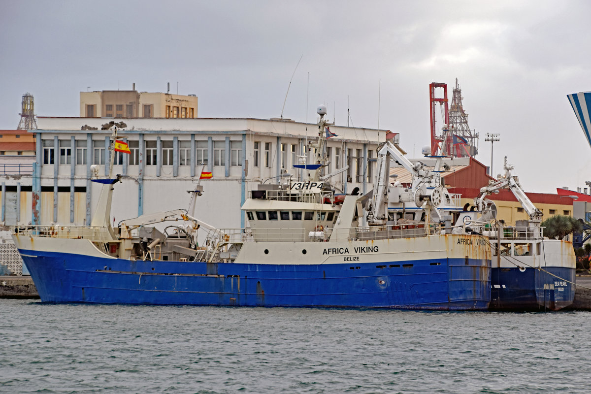 Trawler AFRICAN VIKING (IMO: 8502418) am 27.01.2018 in Las Palmas de Gran Canaria