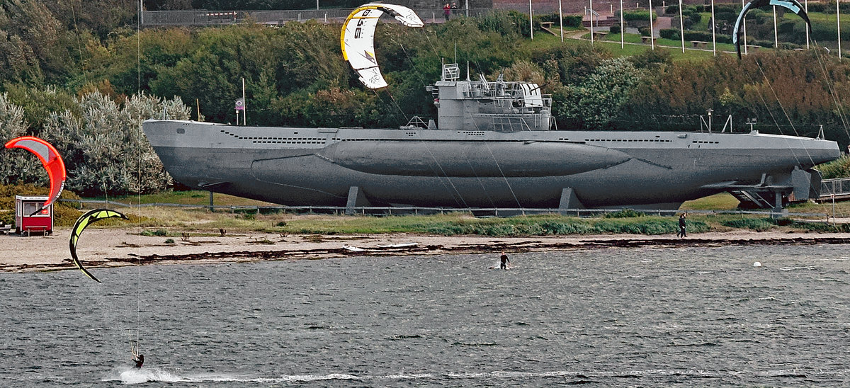 U 995 beim Marineehrenmal Laboe. Aufnahme vom 03.10.2017