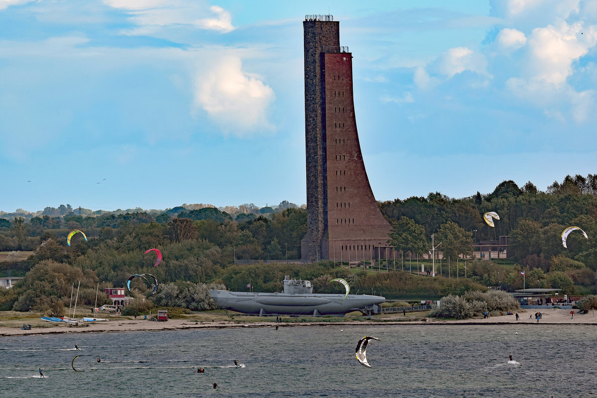 U 995 beim Marineehrenmal Laboe. Aufnahme vom 3.10.2017