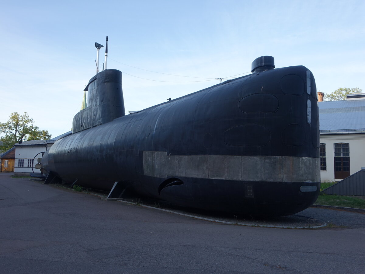 U Boot S302 KNM Utstein, Kobben Klasse, Diesel-Elektrischer Antrieb, Bauwerft Nordseewerke Emden, 
Marinemuseum Horten (29.05.2023)