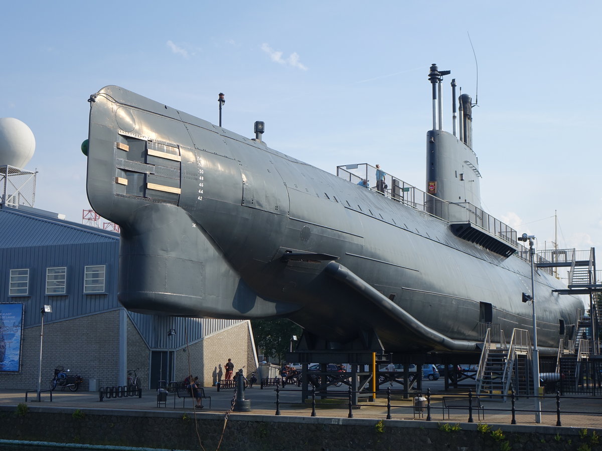 U Boot Tonijn im Marinemuseum Den Helder (27.08.2016)