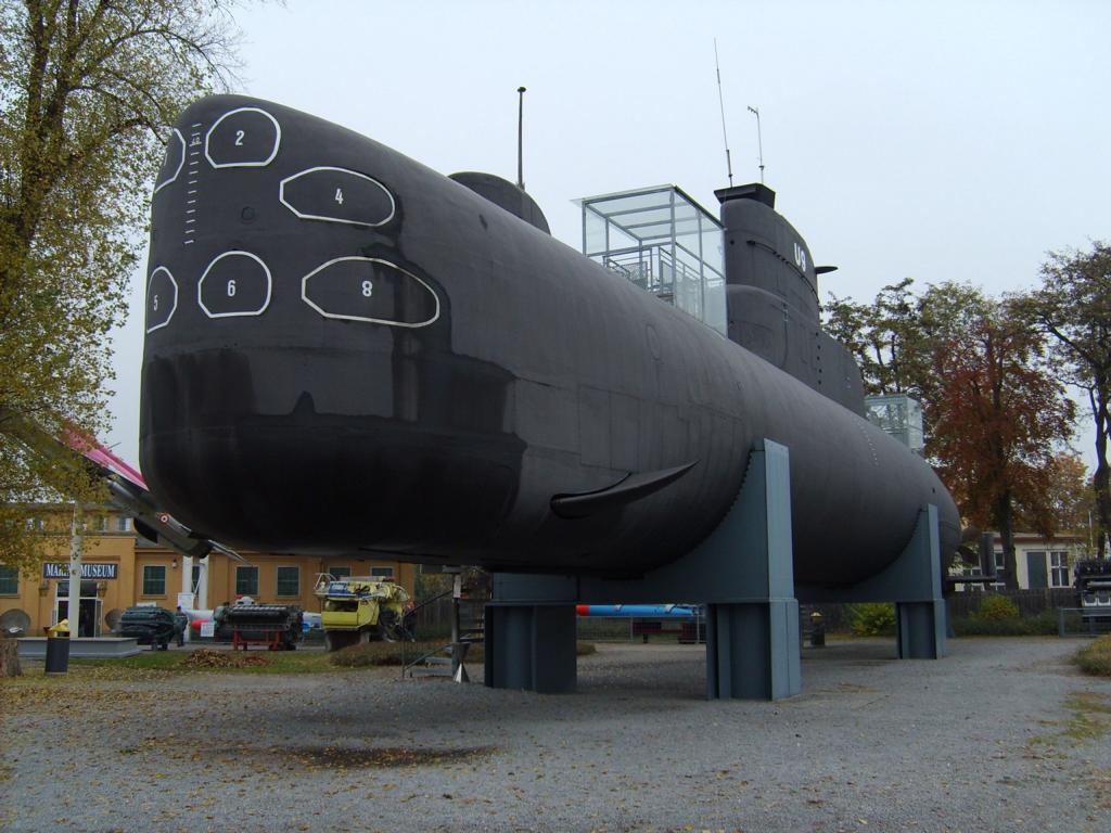 U-Boot U 9 (Typ 205) im Technikmuseum Speyer (02.11.2007)