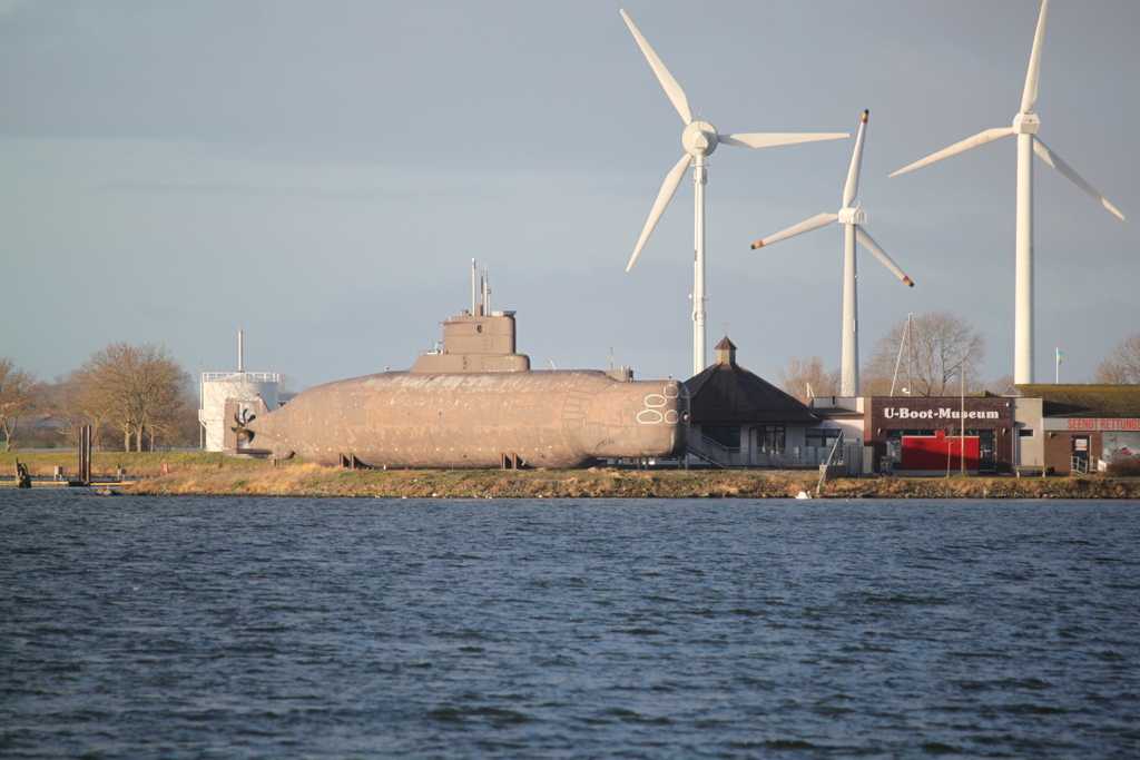 U11-U-Boot-Museum Fehmarn am Vormittag des 16.12.2017 in Burgstaarken.