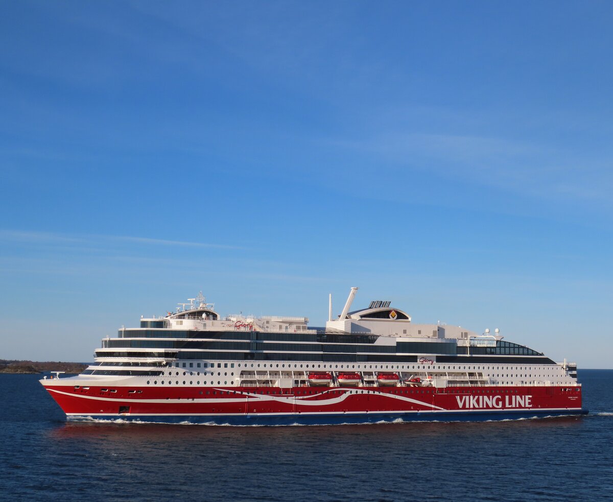 VIKING GLORY; IMO 9827877, vor Kapellskär am 05.03.22, gesehen von Bord der Rosella