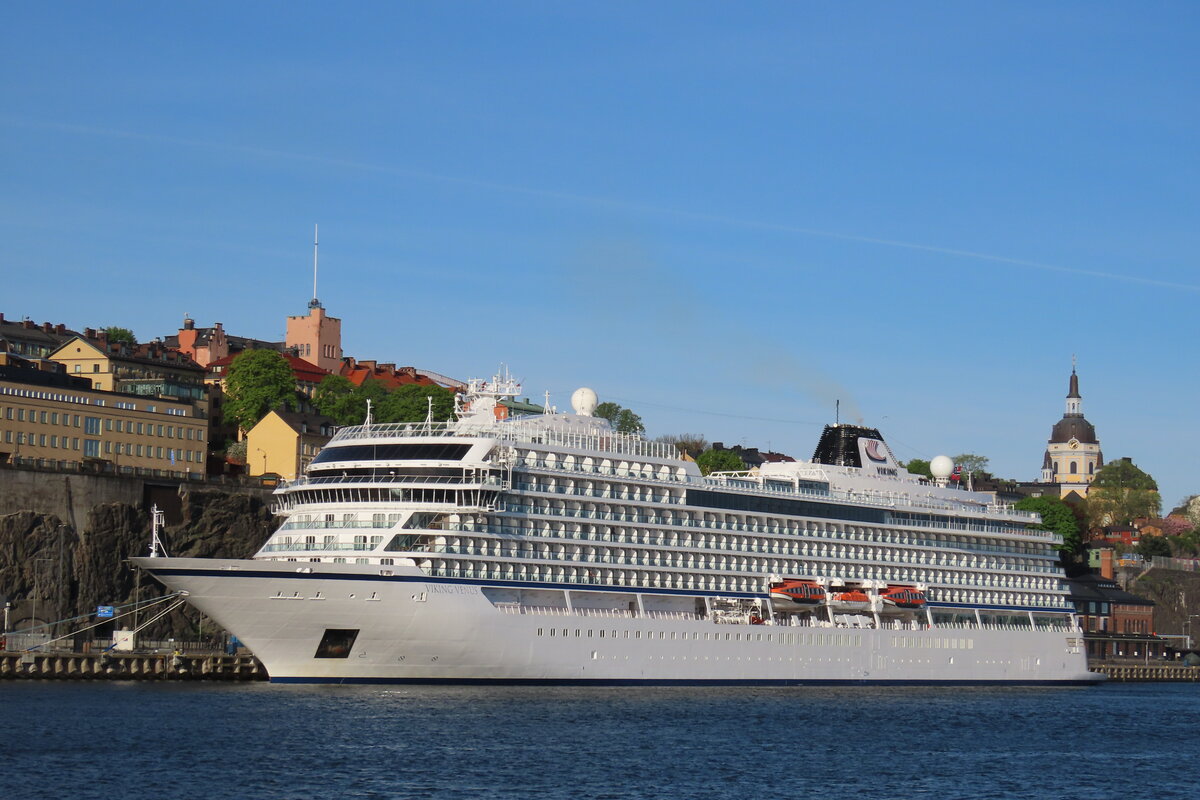 VIKING VENUS - IMO 9833175, zu Besuch in Stockholm am 19.05.22