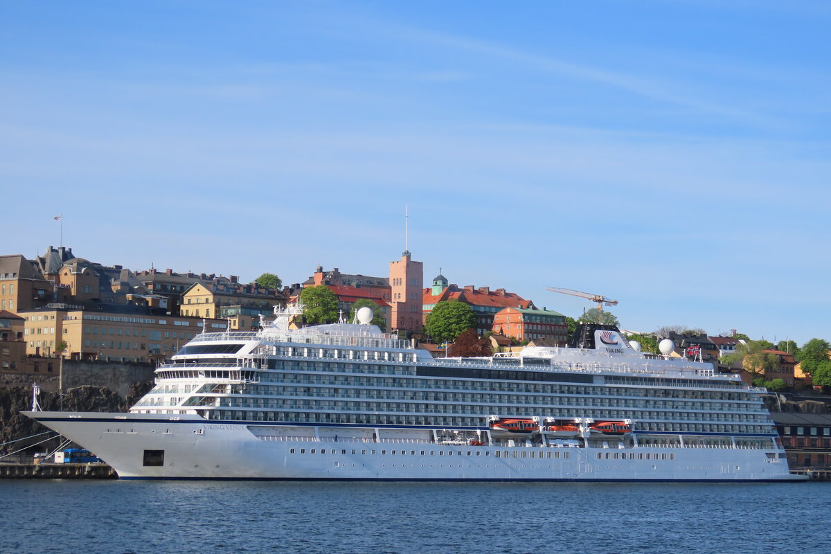 VIKING VENUS - IMO 9833175, zu Besuch in Stockholm am 19.05.22