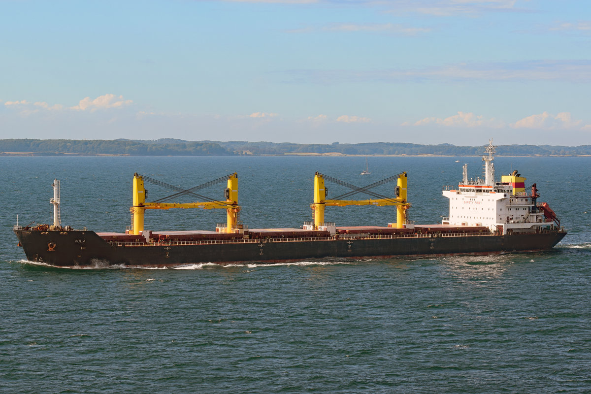 VOLA (IMO 9621895) am 21.08.2020 in der Ostsee