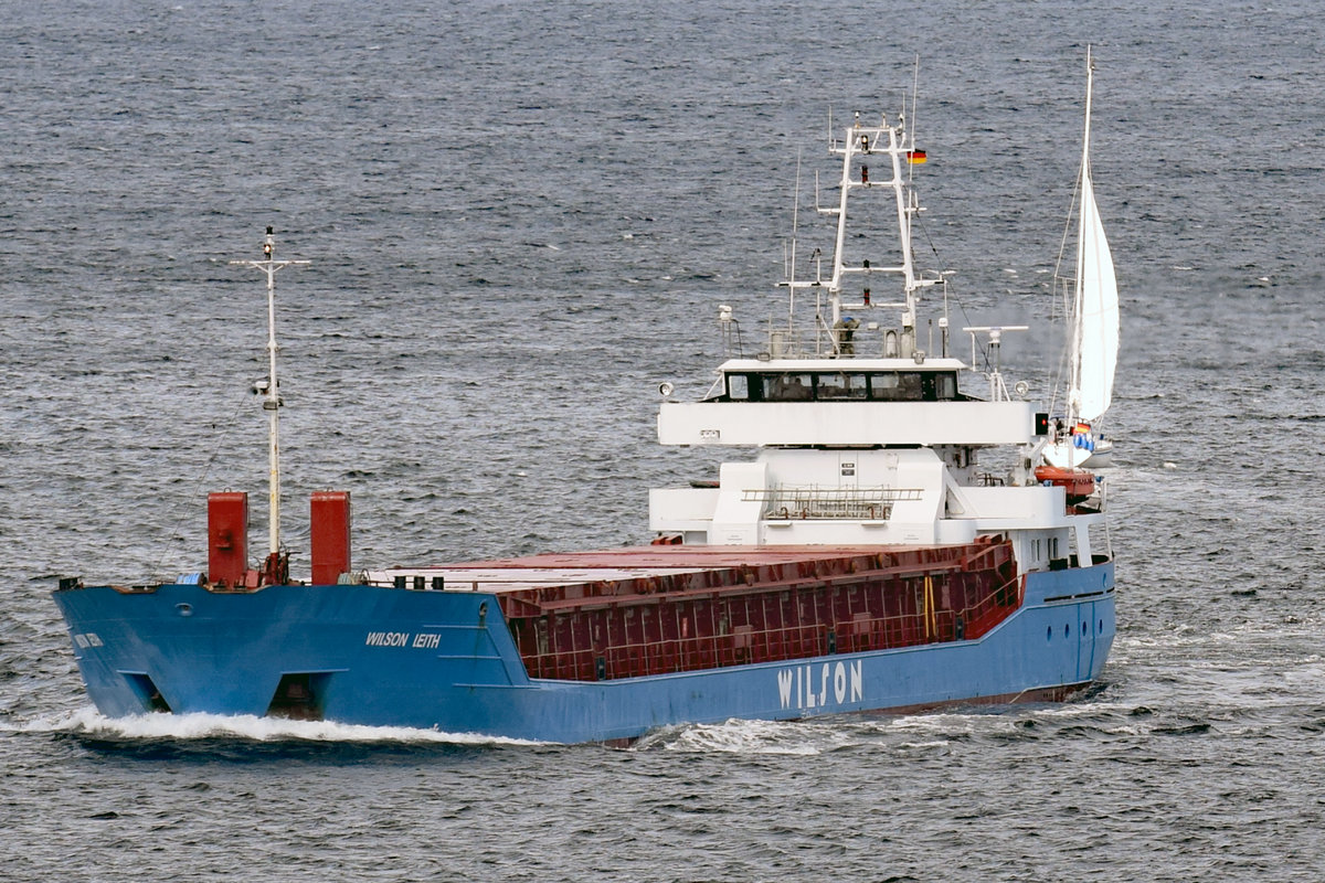 WILSON LEITH, IMO: 9150509, MMSI: 249849000, am 3.10.2017 in der Kieler Förde 