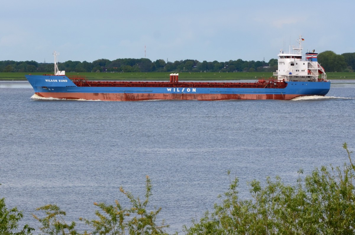 WILSON SUND   Stückgutschiff  Lühe  07.05.2014