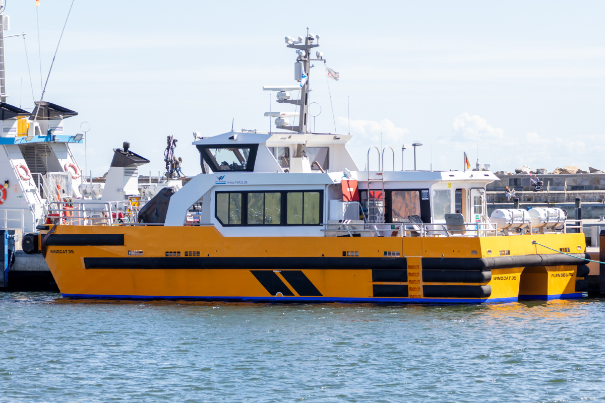 Windcat 35, MMSI 211269690, 03.09.2022, Sassnitz