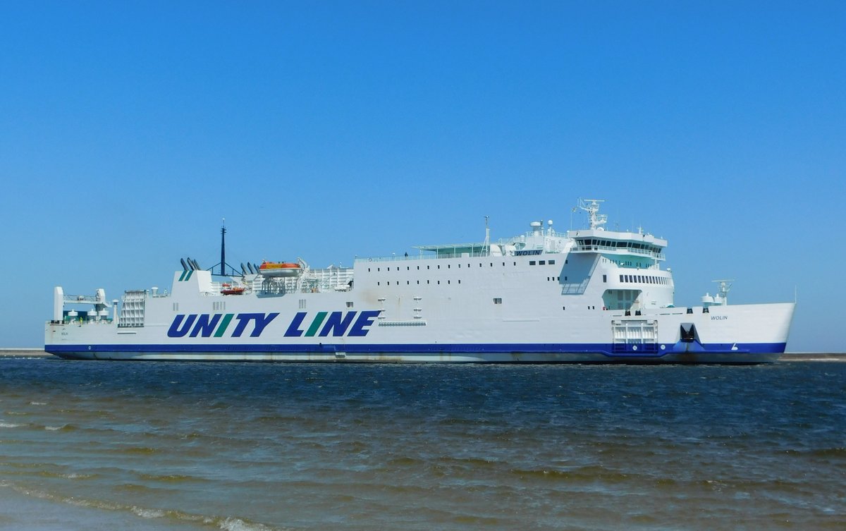 WOLIN, Unity Line, Swinemünde, 14.06.2020