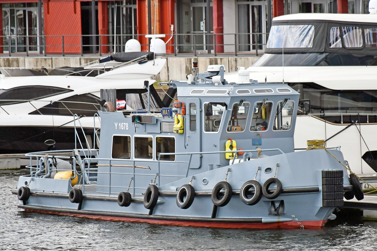 Y 1678 (MA 1) am 26.05.2022 im Hafen von Lübeck