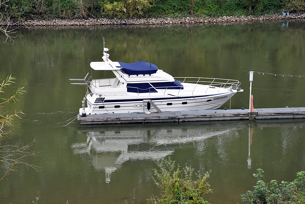 Yacht  Schwanznaas  im Yachthafen Hersel - 06.10.2013