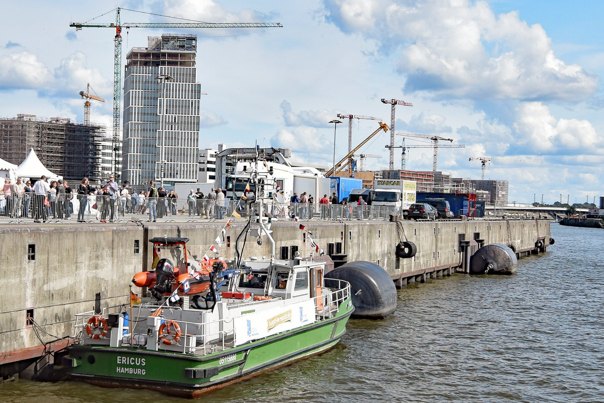 Zollboot ERICUS (ENI 05115880) am 02.09.2017 in Hamburg