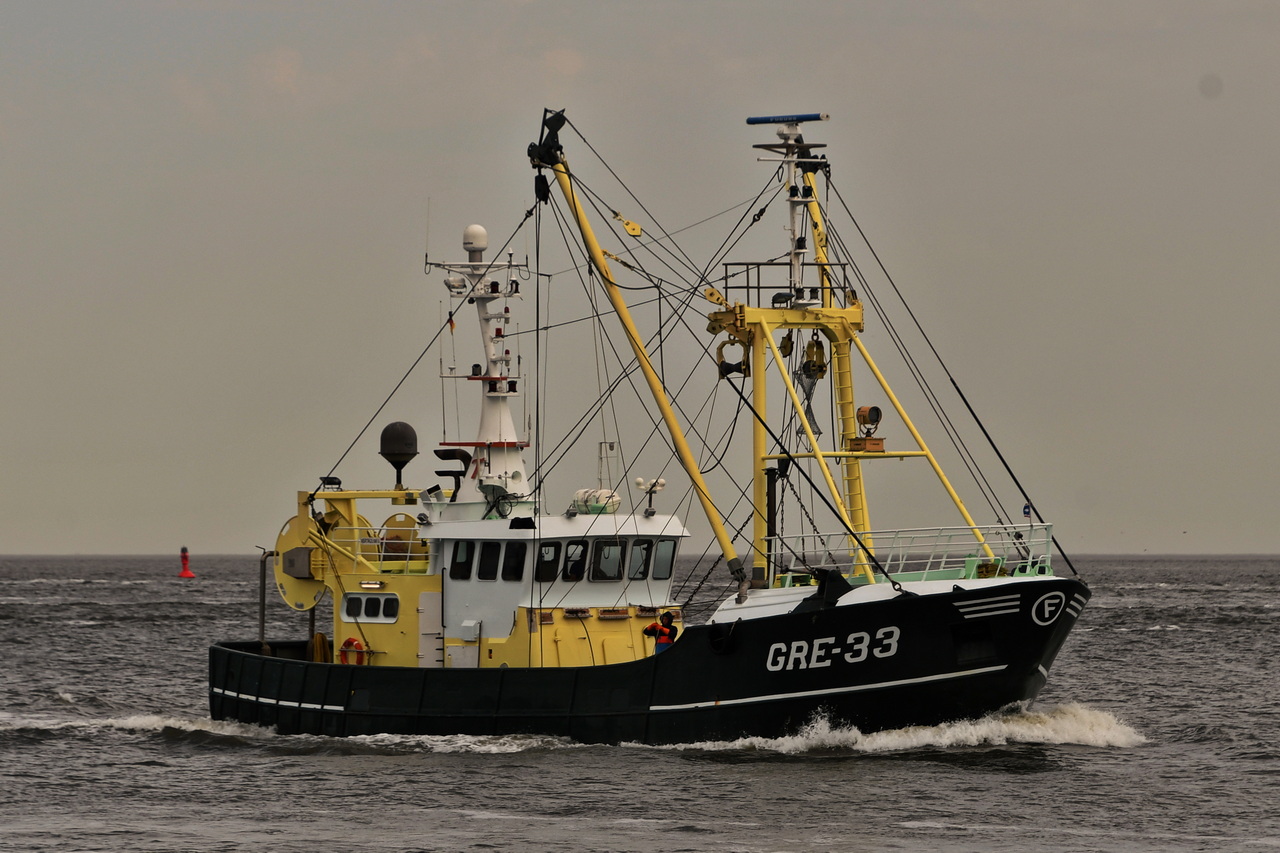 GRE-33 , Fischereiboot ,  MMSI 211319670 , Cuxhaven-Alte Liebe , 29.05.2026