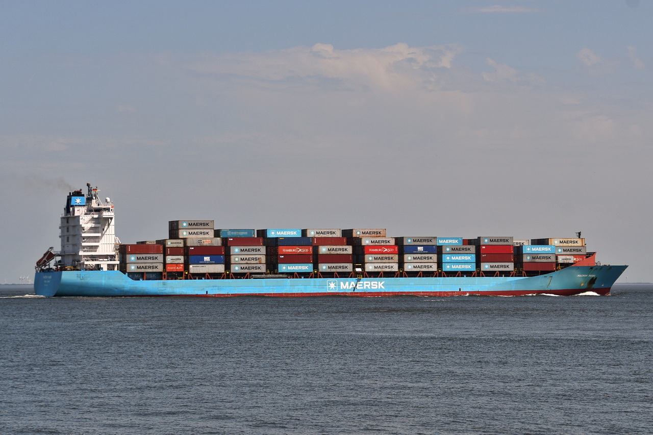 MAERSK NUBA , Containerschiff , IMO 9356115 , Baujahr 2008 , 	211 x 30 m , 2478 TEU , Cuxhaven-Alte Liebe , 29.05.2026